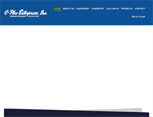 Tablet Screenshot of c-plusenterprises.com